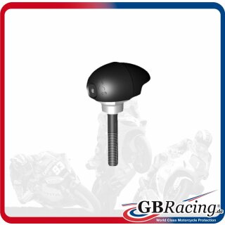 GBRacing Rahmenprotektor "Racing"  (Bullet Slider) Yamaha R1 2015-  links