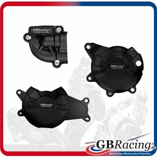 GBRacing Motordeckelschoner SET Yamaha MT-07 14-21 / Tenere 700 19-21 / YZF-R7 21-  incl. Wasserpumpenschoner