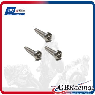 GBRacing Ersatzschrauben für Kupplungsdeckelschoner BMW S1000RR 09-16 / BMW HP4 13-16 / BMW S1000R 14-16 / BMW S1000XR 15-19 / Bimota BB3 14-