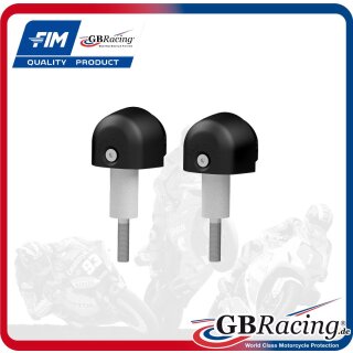 GBRacing XL Bullet Slider Rahmenprotektoren Kawasaki Z900 17-