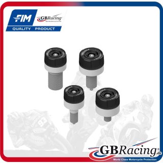 GBRacing Achsprotektoren Suzuki GSX-8R-M4-M5-M6