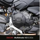 GBRacing Kupplungsdeckelschoner Ducati Panigale V2 25-26 / Streetfighter V2  25-26 / Multistrada V2 25-26 / Hypermotard V2 26- / Desert X V2 26- / Monster 26