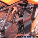 GBRacing Rahmenprotektoren KTM RC8 08-13 incl. R-Modell