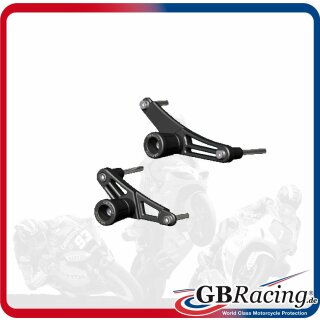 GBRacing Rahmenprotektoren Triumph Daytona 06-12 / Street Triple 07-12